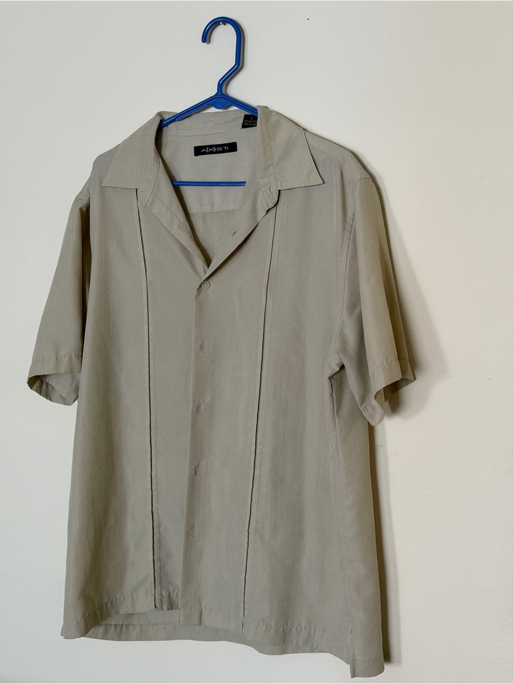 Axist Short Sleeve Camp Shirt - Taupe